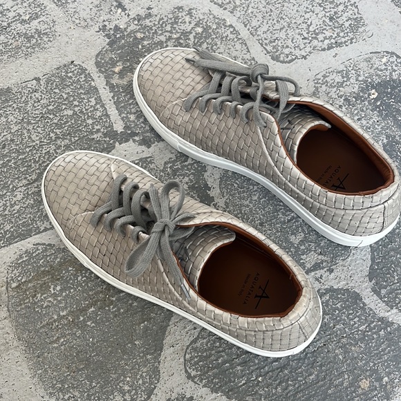 Aquatalia Avery Embossed Calf Sneaker - Picture 11 of 11